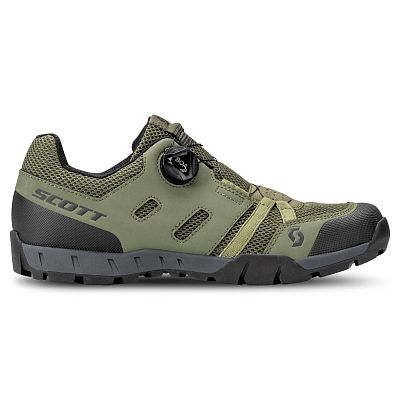 Превью Велообувь Велоботинки туристические SCOTT Sport Crus-R Boa Fir Green/Black